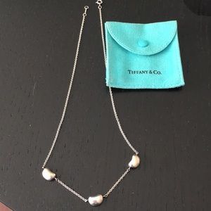 Tiffany & Co Silver Peretti Necklace